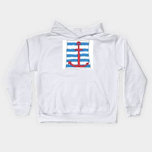 Captain and crew 5 Kids Hoodie